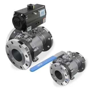 C Way Multi Port Flanged End Ball Valve