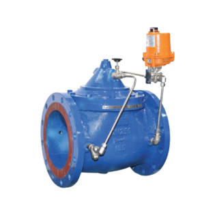 Electrical actuator smart flow control valve