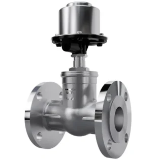 Globe Type On-Off SS Cap Flanged Control Valve