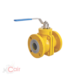 2 Way FEP/PFA Lined Ball Valve | Cair Euromatic Automation