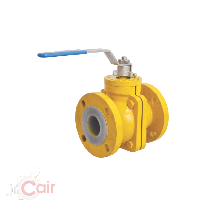 2 Way FEP/PFA Lined Ball Valve | Cair Euromatic Automation