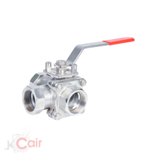 3 Way CW Series “C Way” Ball Valve | Cair Euromatic Automation