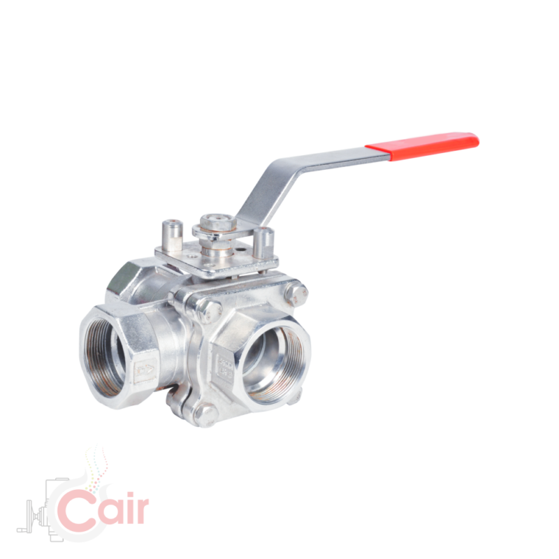 3 Way CW Series “C Way” Ball Valve | Cair Euromatic Automation