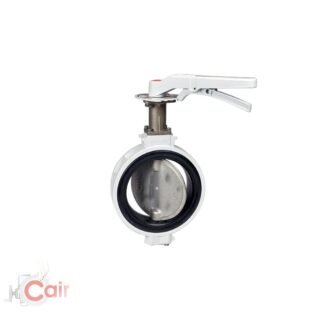 Aluminum body butterfly valve
