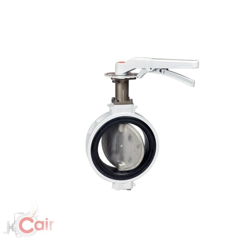 Aluminum body butterfly valve