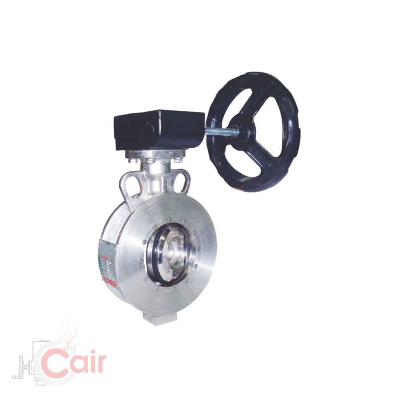 Double Eccentric Off Set Disc Butterfly Valve Wafer Type - Cair Euromatic Automation