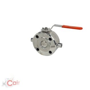 Jacketed ball valve